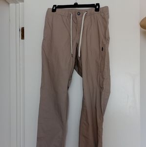 Vuori khaki men's pants